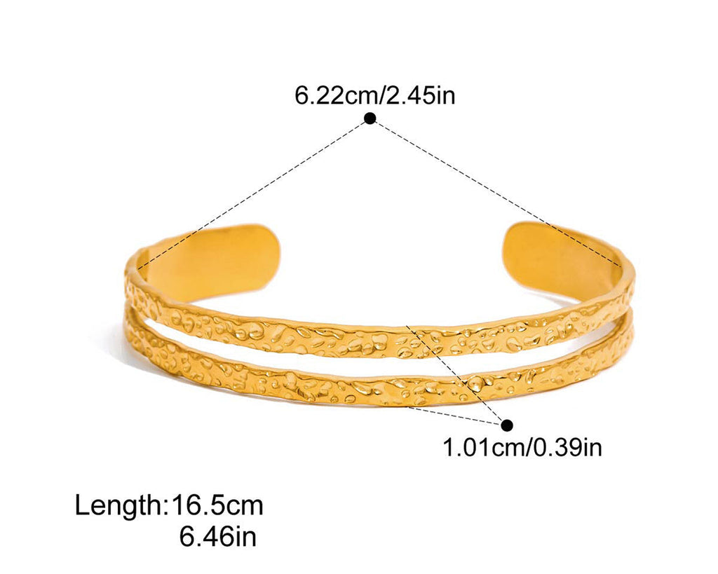 18K Gold Bracelet Light-luxury High-end Feel