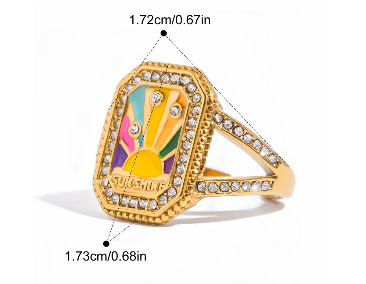 Love Heart-shaped Ring