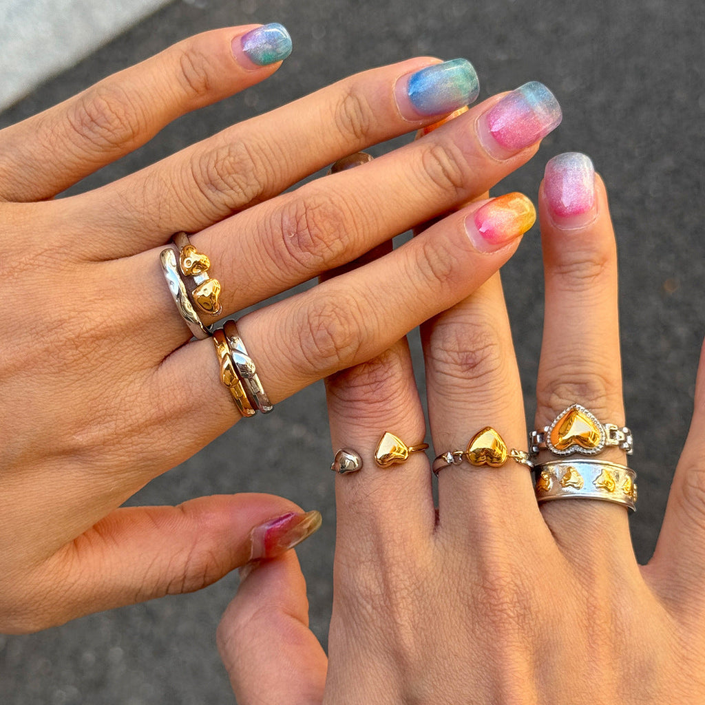 A Romantic Color-Blocked