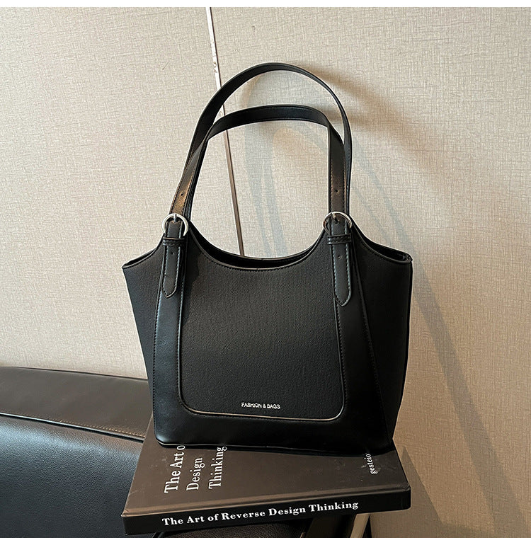 A Retro Commuter Tote Shoulder Bag