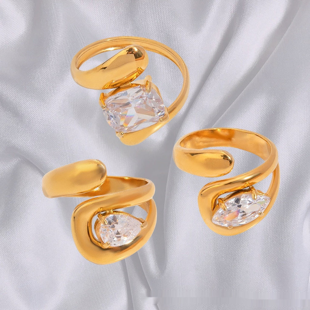 Diamond Ring Sense Light Luxury