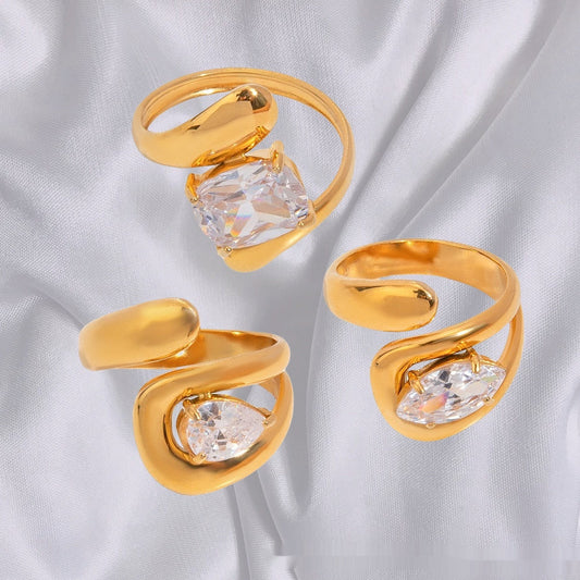 Diamond Ring Sense Light Luxury