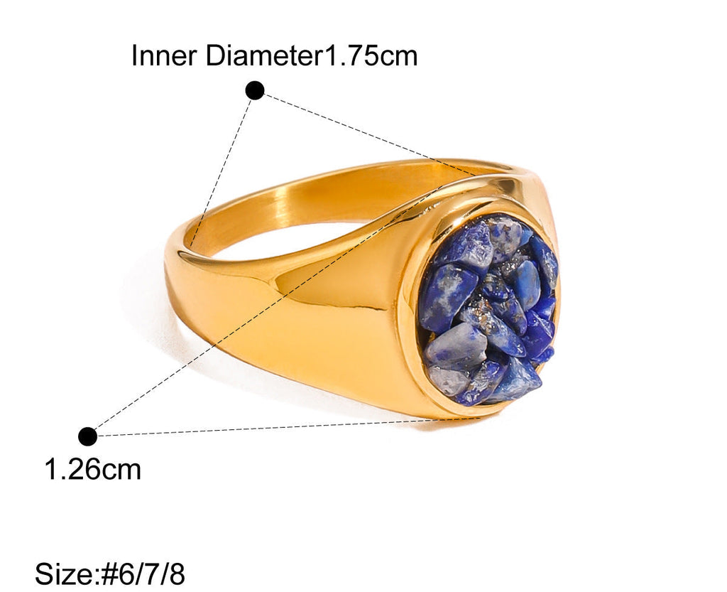 Natural Stone Ring