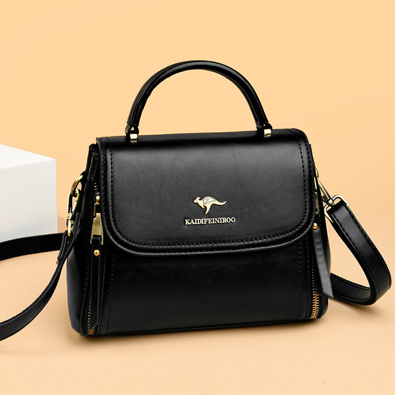 Retro Leather Shoulder Bag