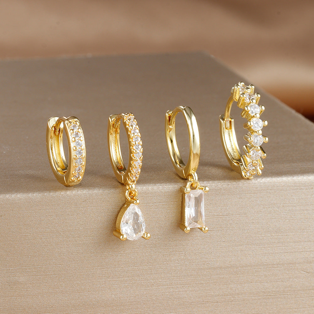 Popular Rectangular Pendant Earrings