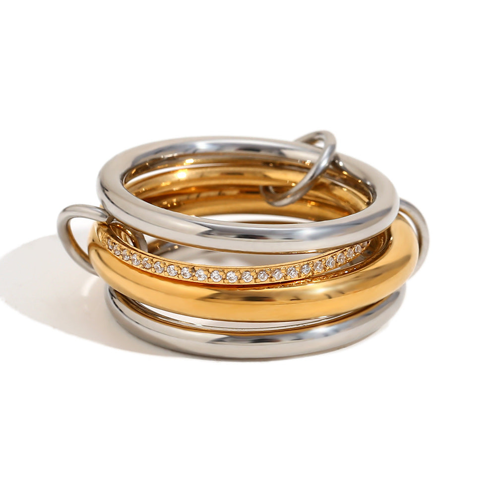 Christabel Diamond Ring Stack