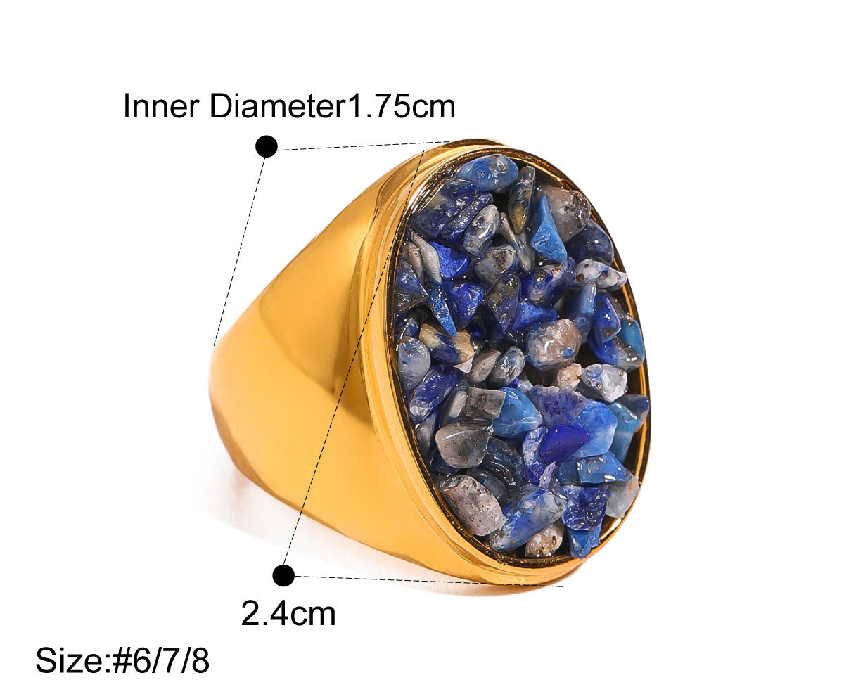Natural Stone Ring