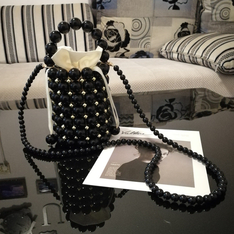 Beaded Bag, Pearl Bag