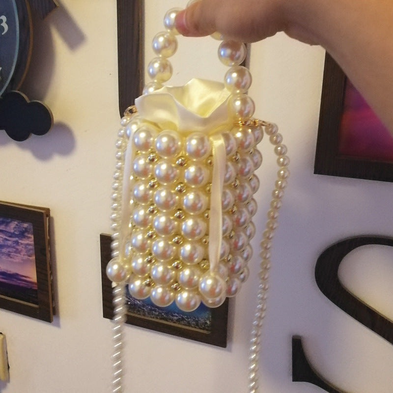 Beaded Bag, Pearl Bag