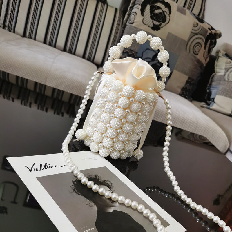 Beaded Bag, Pearl Bag
