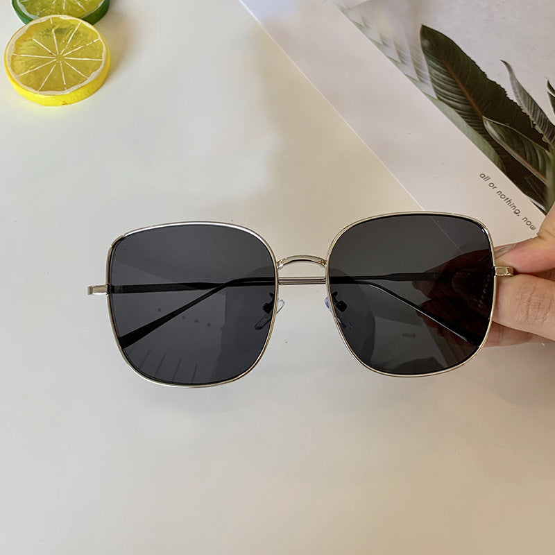 Square Metal Shade Sunglasses