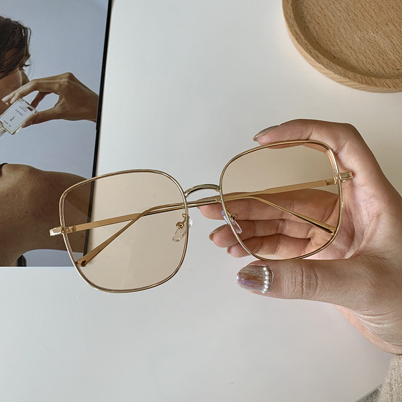 Square Metal Shade Sunglasses