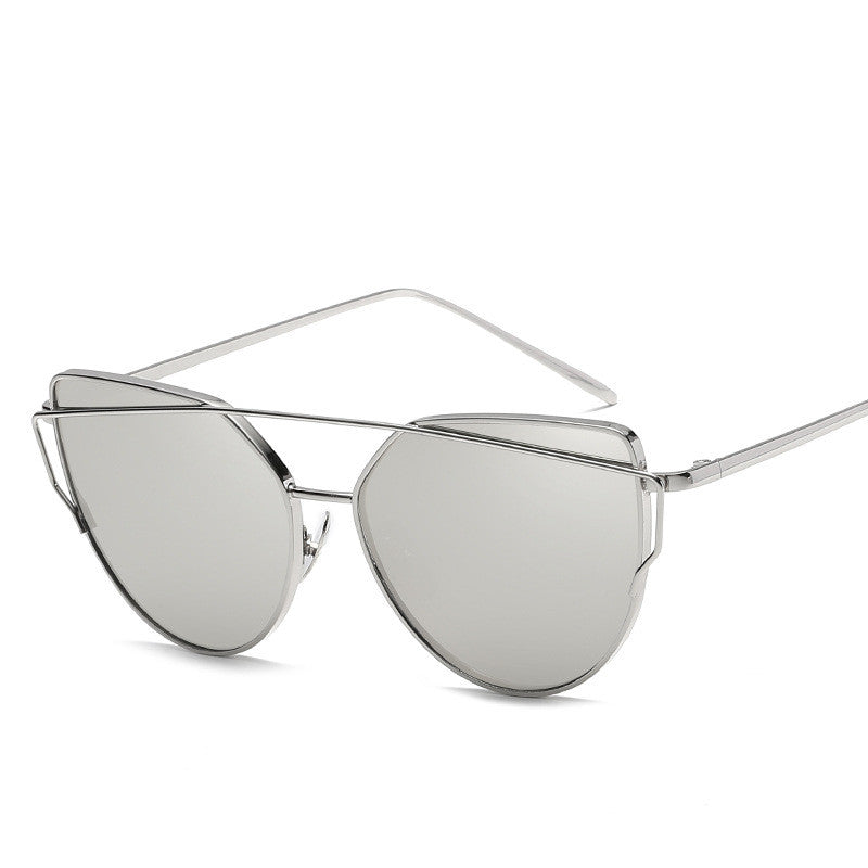 Cat Eye Reflective Women's Sunglasses