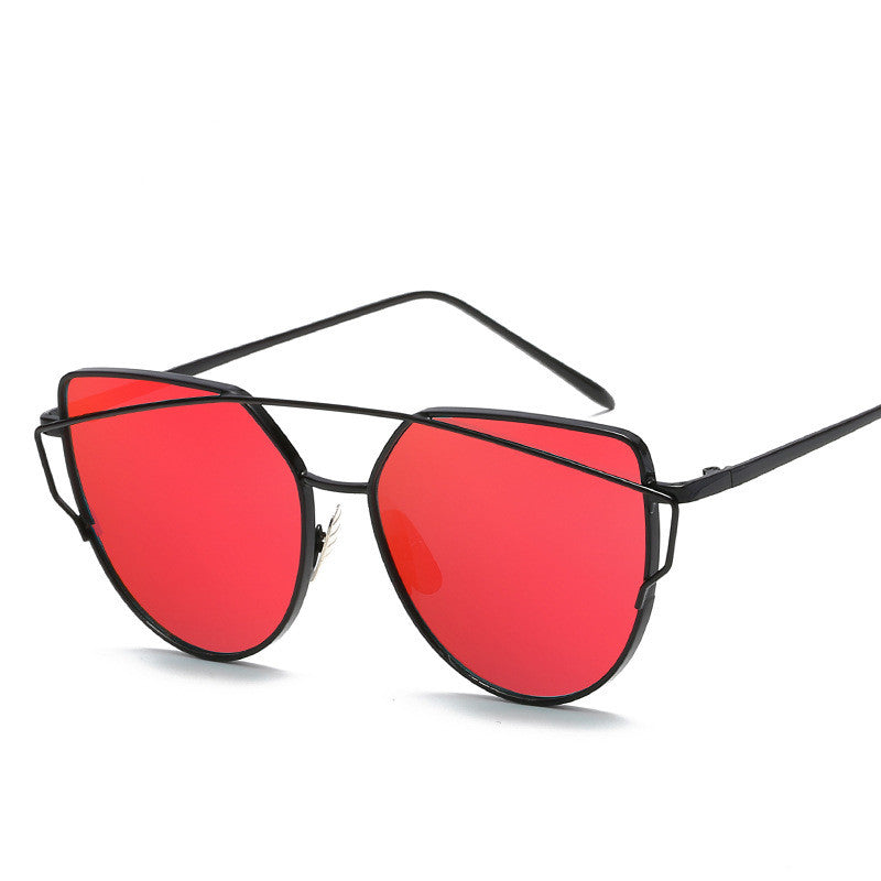 Cat Eye Reflective Women's Sunglasses
