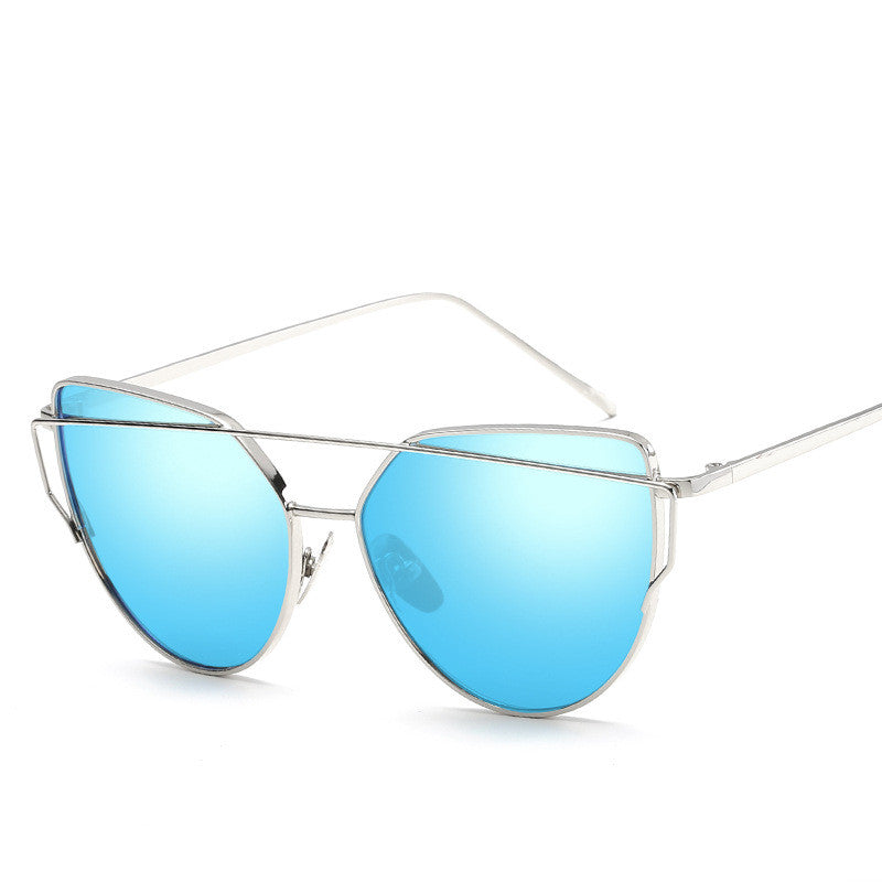Cat Eye Reflective Women's Sunglasses