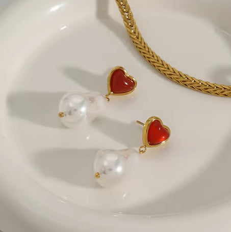 Fashionable 18K Gold-Plated Earrings For Women