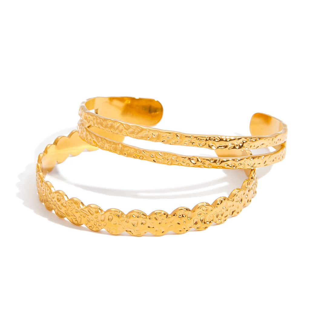 18K Gold Bracelet Light-luxury High-end Feel