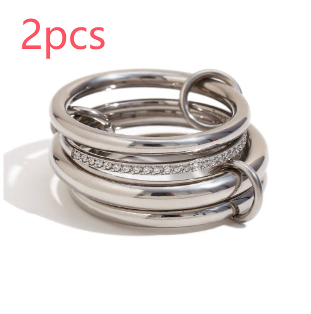 Christabel Diamond Ring Stack