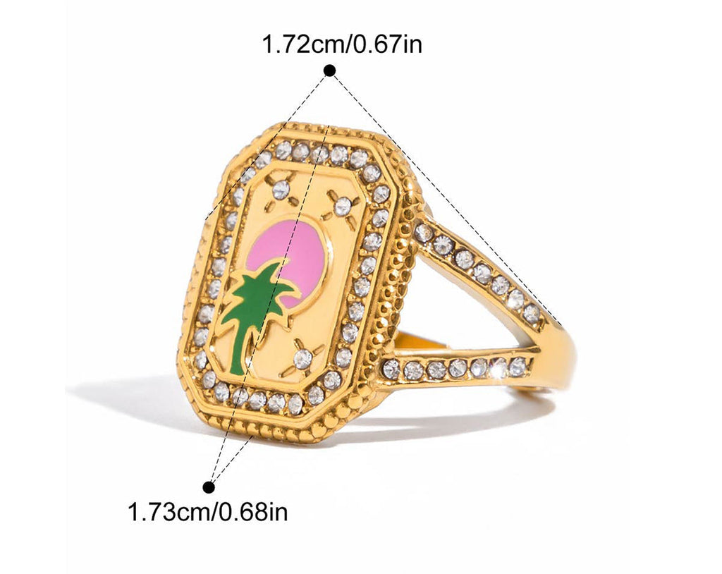 Love Heart-shaped Ring