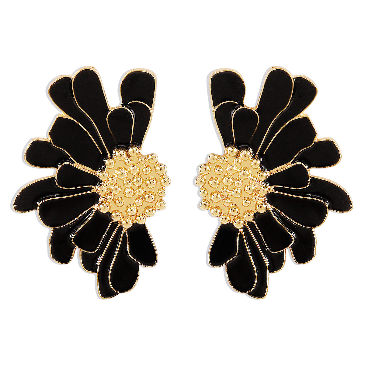 Fashion Retro Alloy Flower Earrings