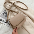 Fashion Texture Saddle Bag Shoulder