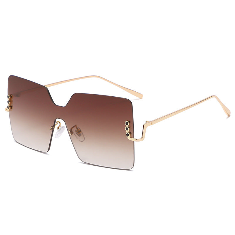 Hollow Gradient Color Sunglasses