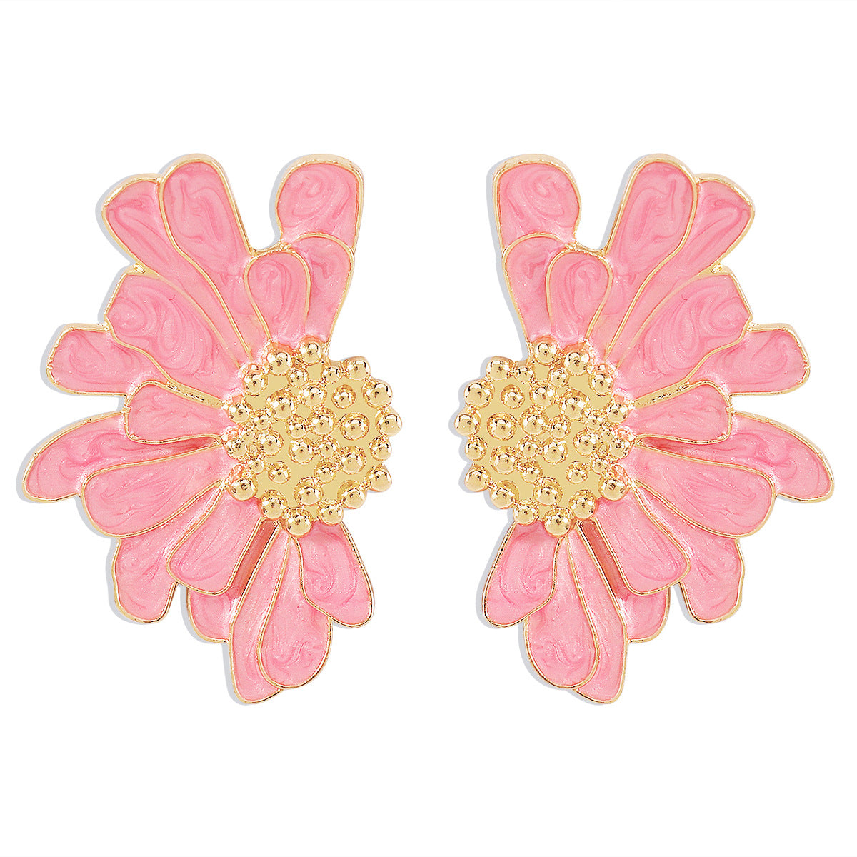 Fashion Retro Alloy Flower Earrings