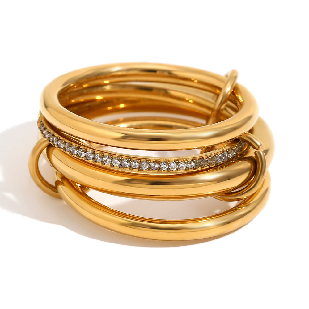 Christabel Diamond Ring Stack