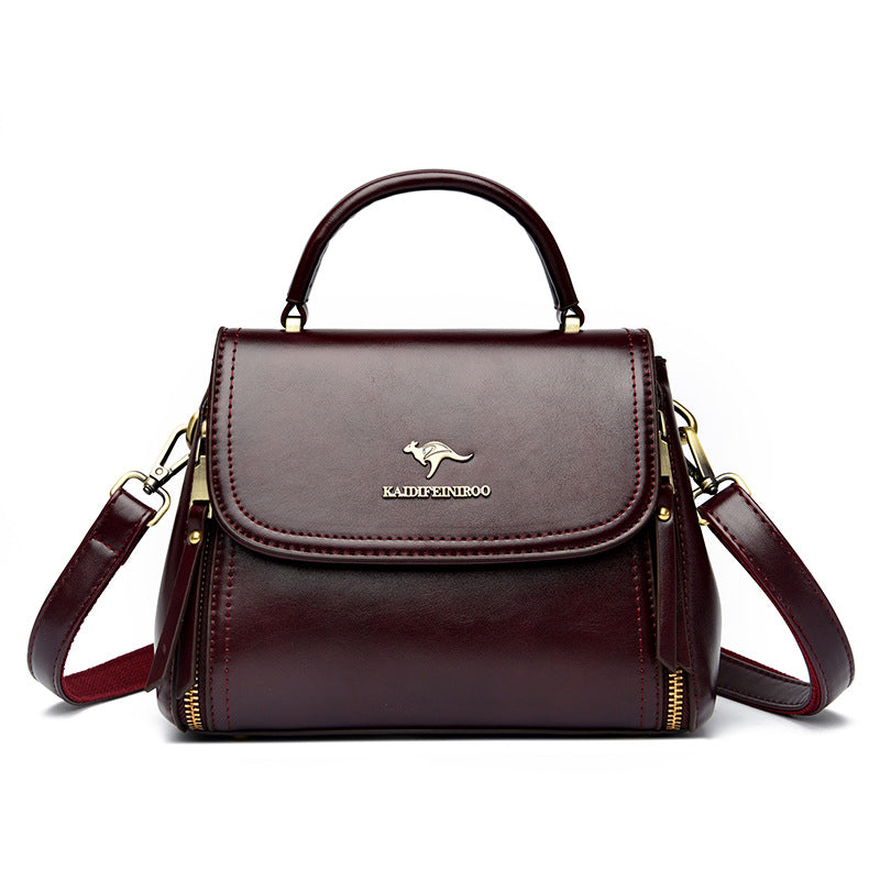 Retro Leather Shoulder Bag