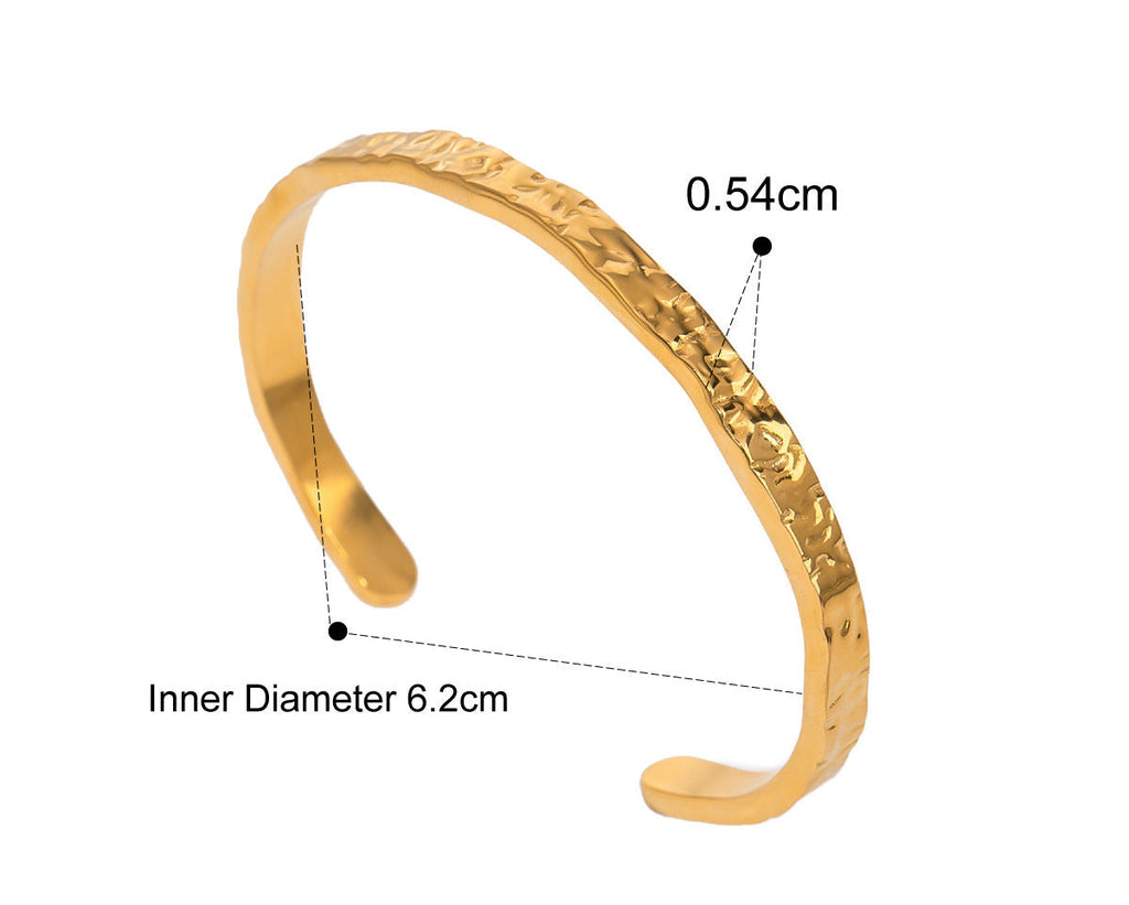 18K Gold Bracelet Light-luxury High-end Feel