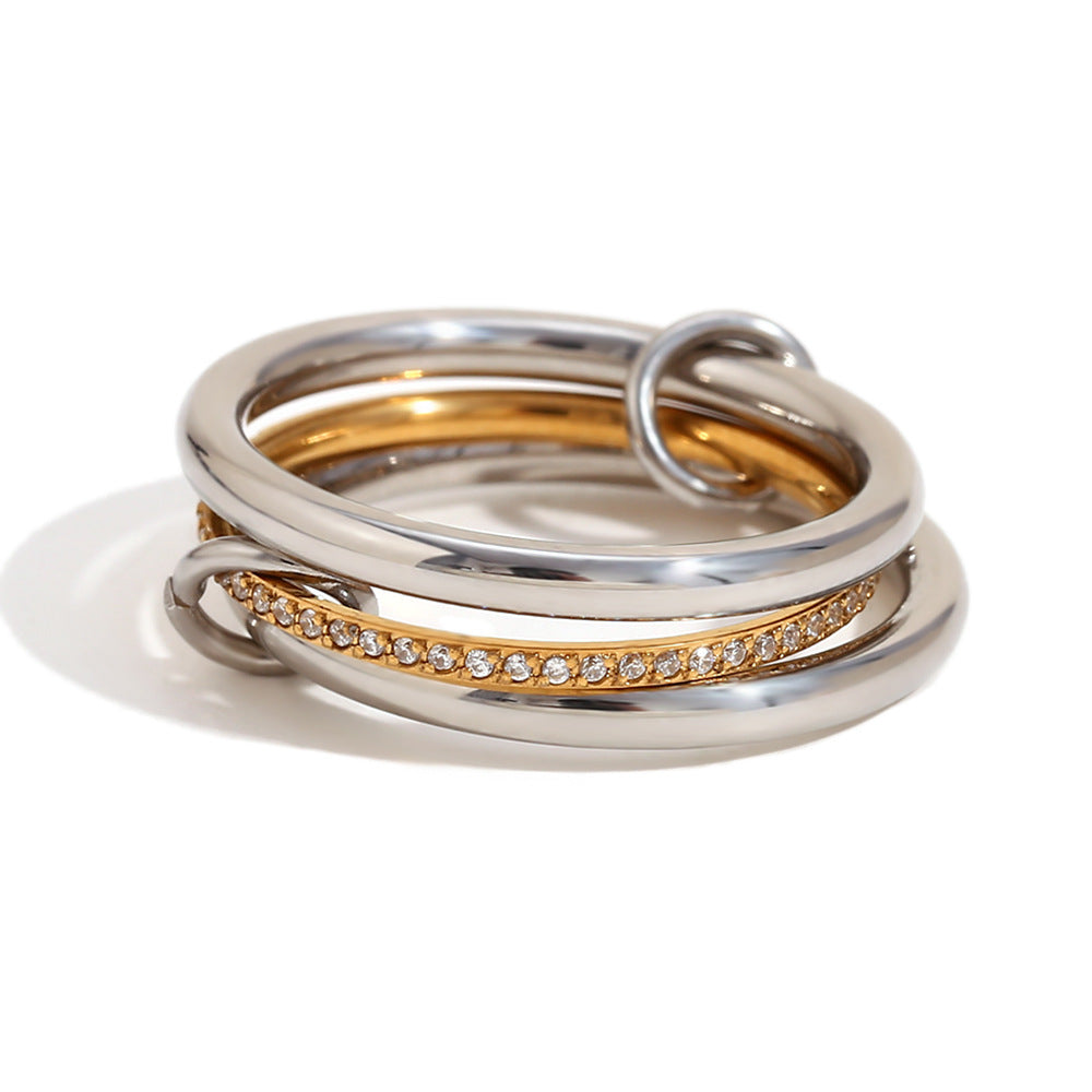 Christabel Diamond Ring Stack