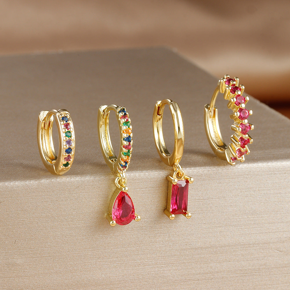Popular Rectangular Pendant Earrings