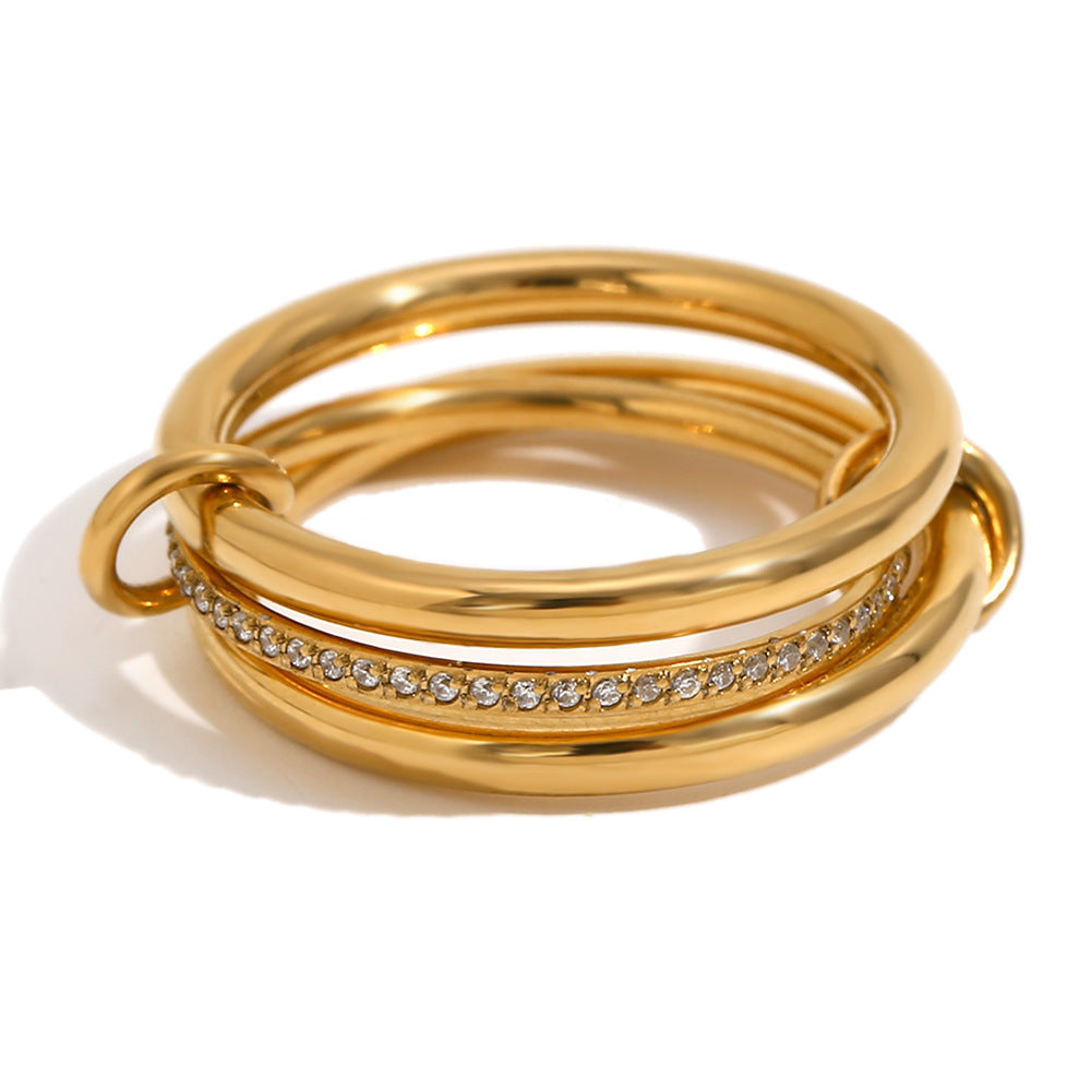 Christabel Diamond Ring Stack