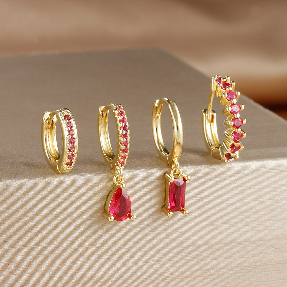 Popular Rectangular Pendant Earrings