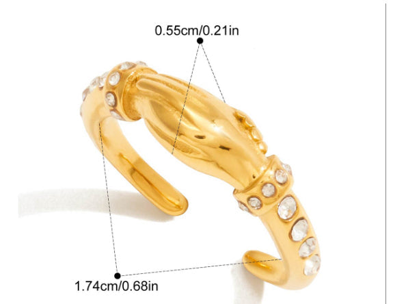 18K Gold Ring For Women