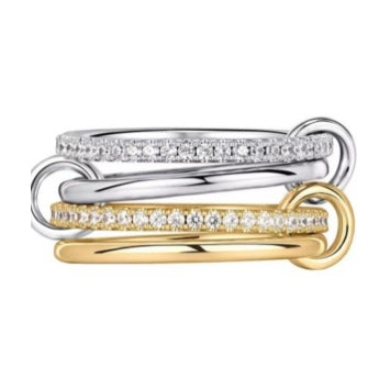 Christabel Diamond Ring Stack