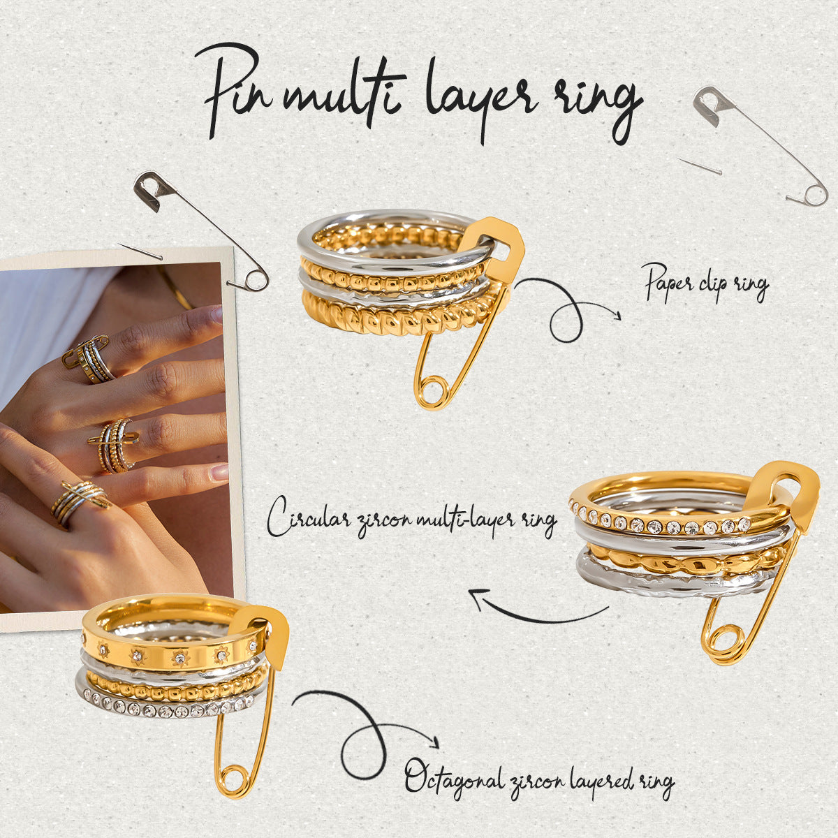 Multi-layer Stacked Ring