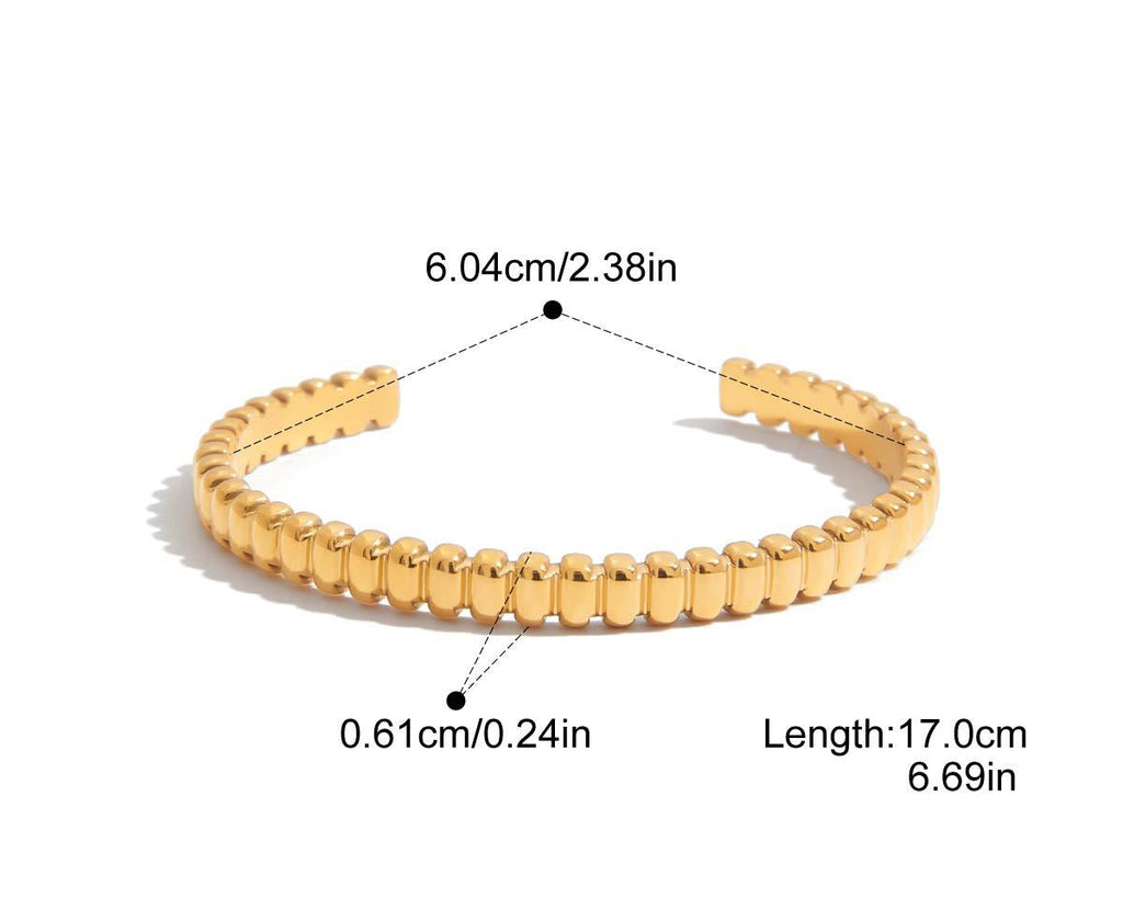 18K Gold Bracelet Light-luxury High-end Feel
