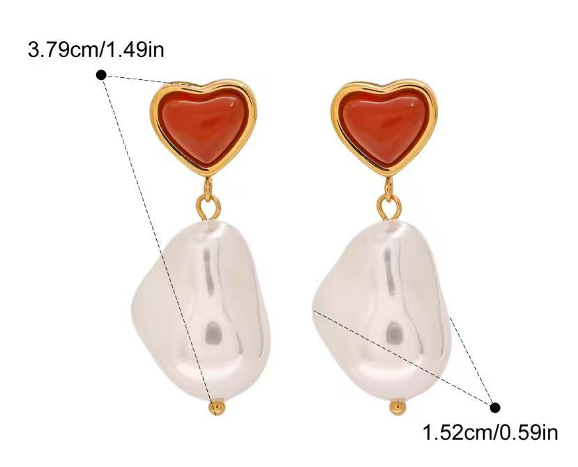 Fashionable 18K Gold-Plated Earrings For Women