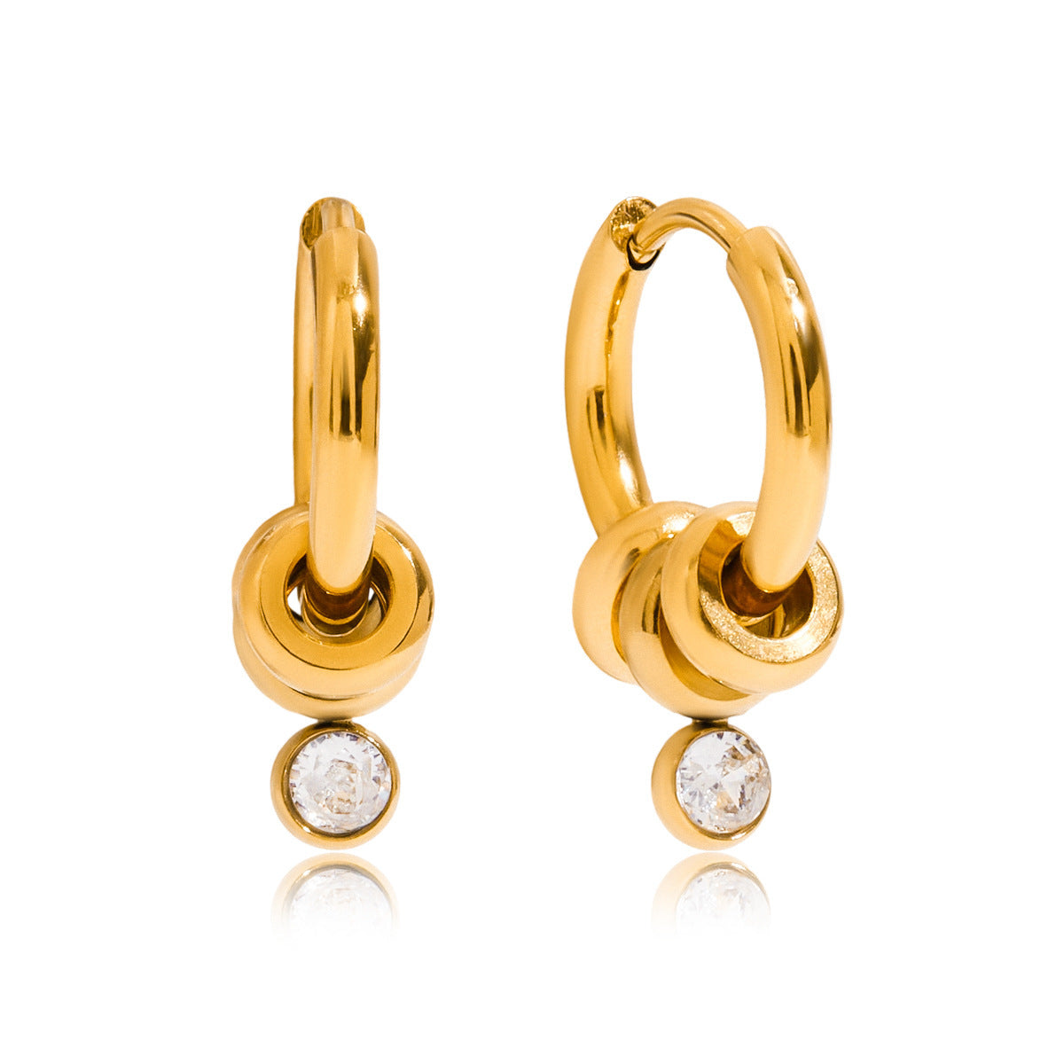 Best-selling Minimalist 18k Gold Earrings