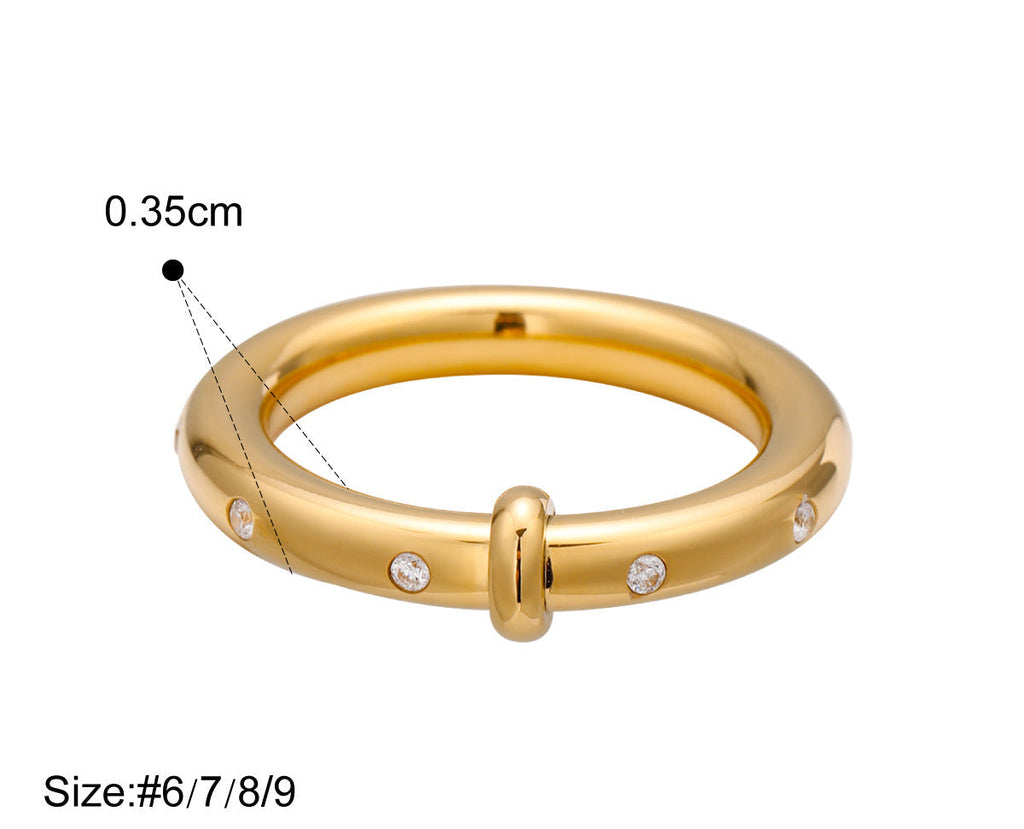 Interest Light Luxury Ring