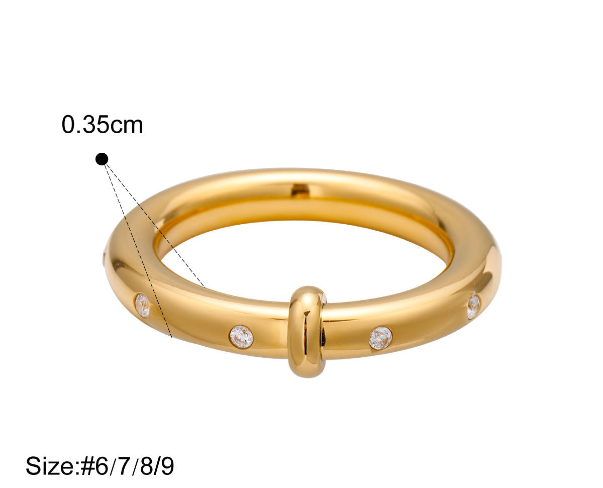 Interest Light Luxury Ring