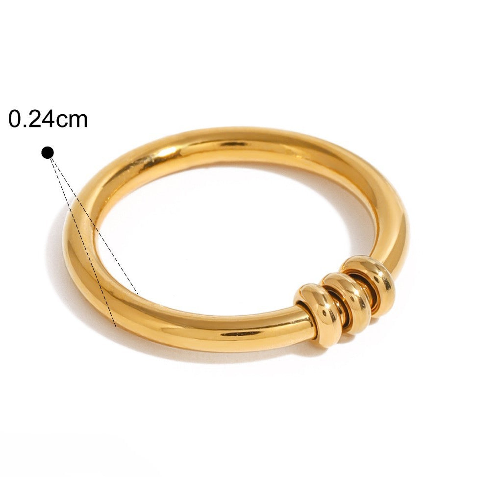 18k Gold Joint Ring