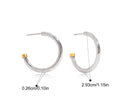 C-shaped Earrings
