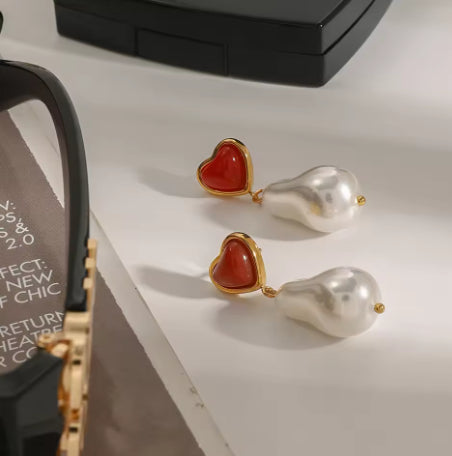 Fashionable 18K Gold-Plated Earrings For Women