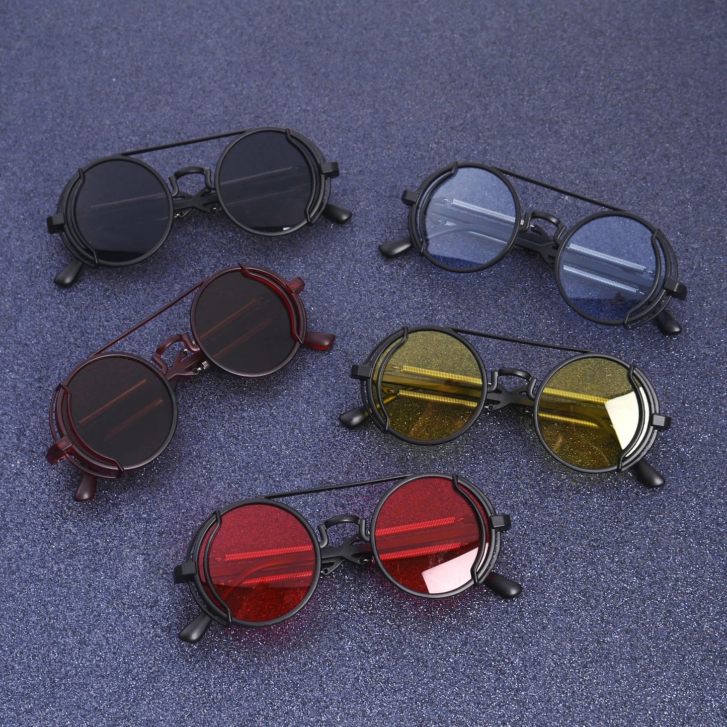 Fashion Round Frame Gothic