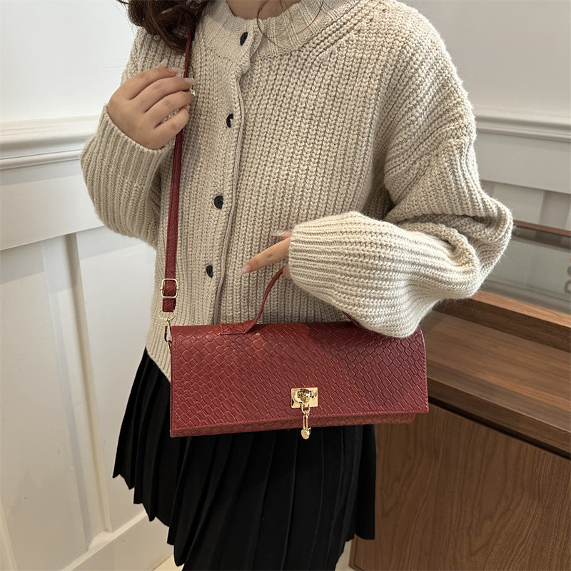 Solid-color Minimalist Bag For Women