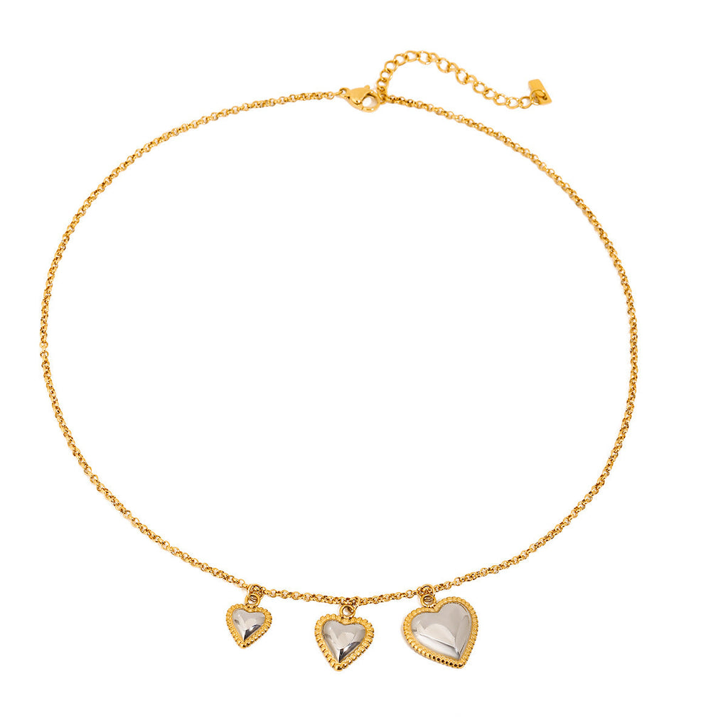 Heart Pendant Necklace For Women
