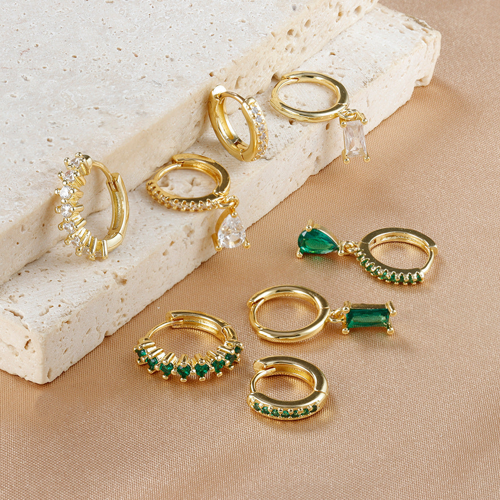 Popular Rectangular Pendant Earrings