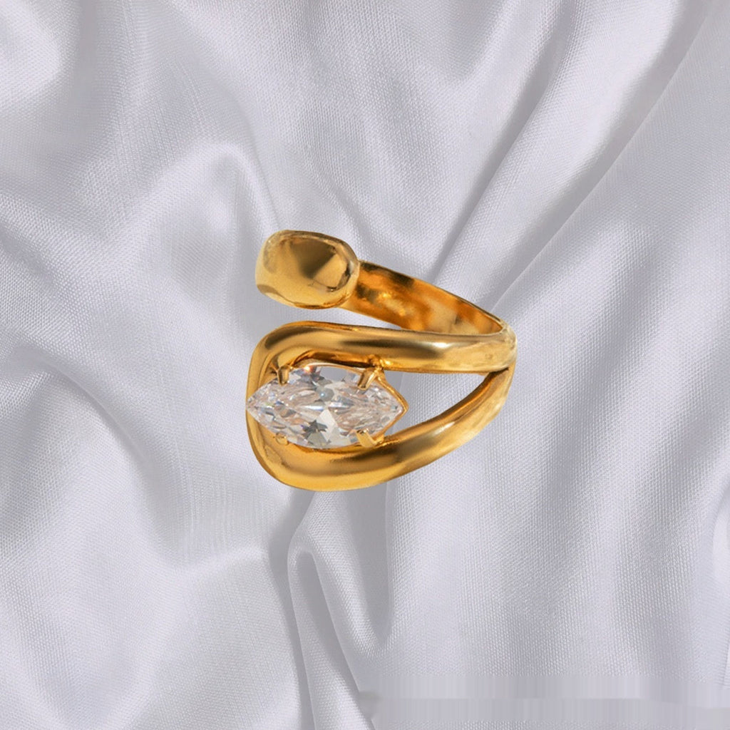 Diamond Ring Sense Light Luxury